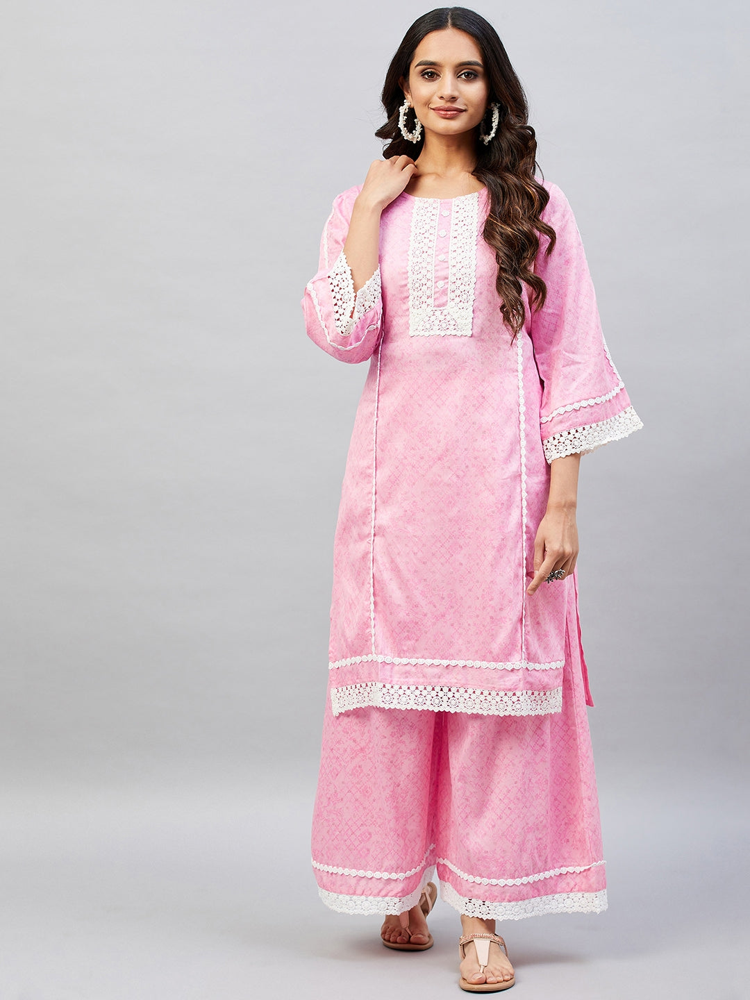 VERONICA PINK SUIT SET