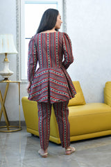 AAHELI SHANAYA TOP-PANTS & BLAZER SET