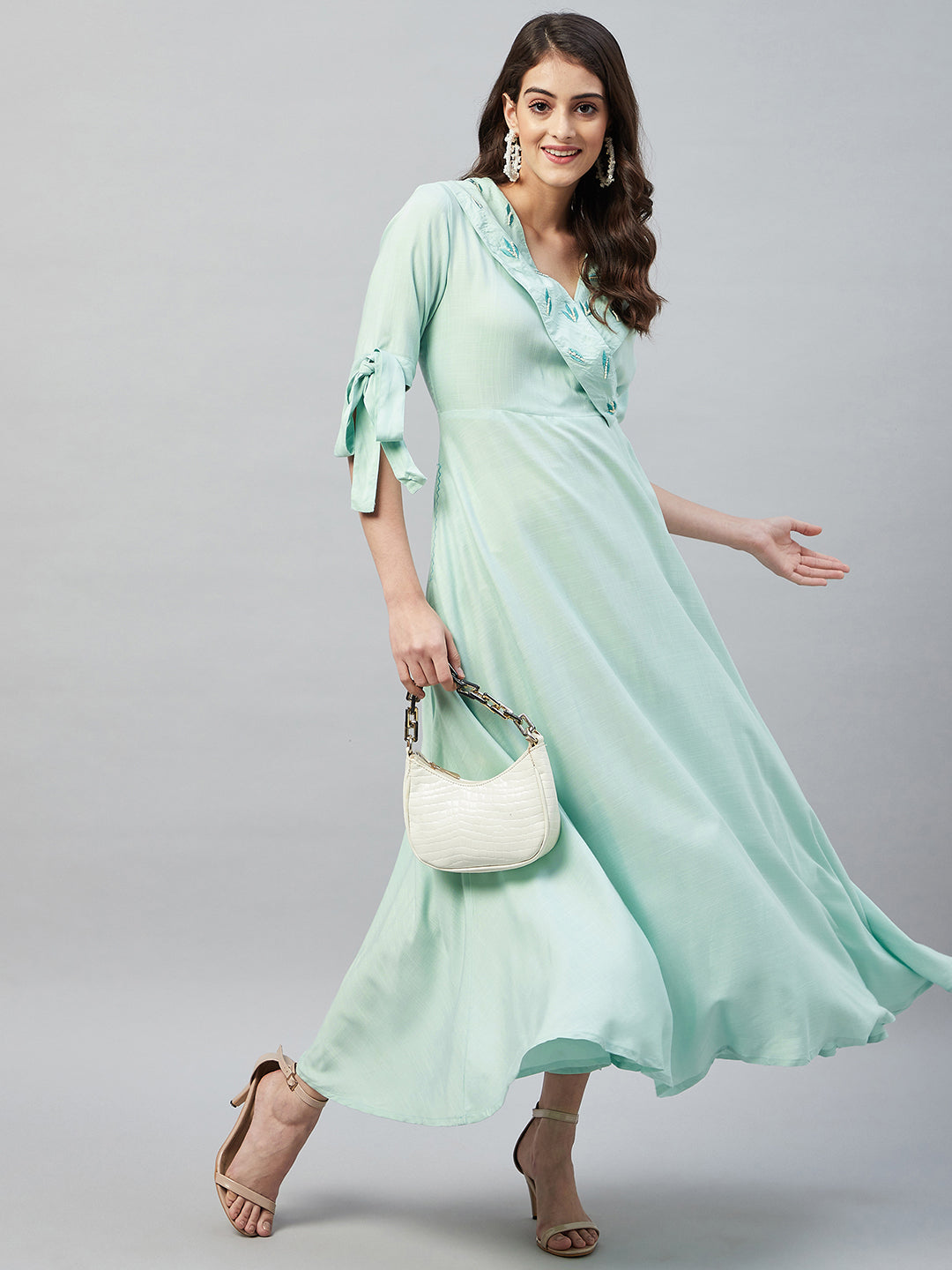 ADAH FIT & FLARED DRESS