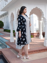 AAHELI KIERA BLACK INNER & JACKET SET