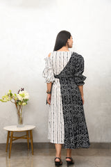 AAHELI EBONY PRINTED COVER-UP & DRESS