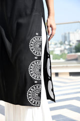 AAHELI MELANIE KURTA & SHARARA SET