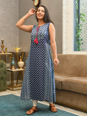AAHELI ANVIKA PRINTED A-LINE KURTA