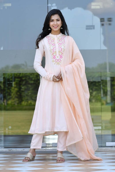IZNA EMBROIDERED SUIT SET