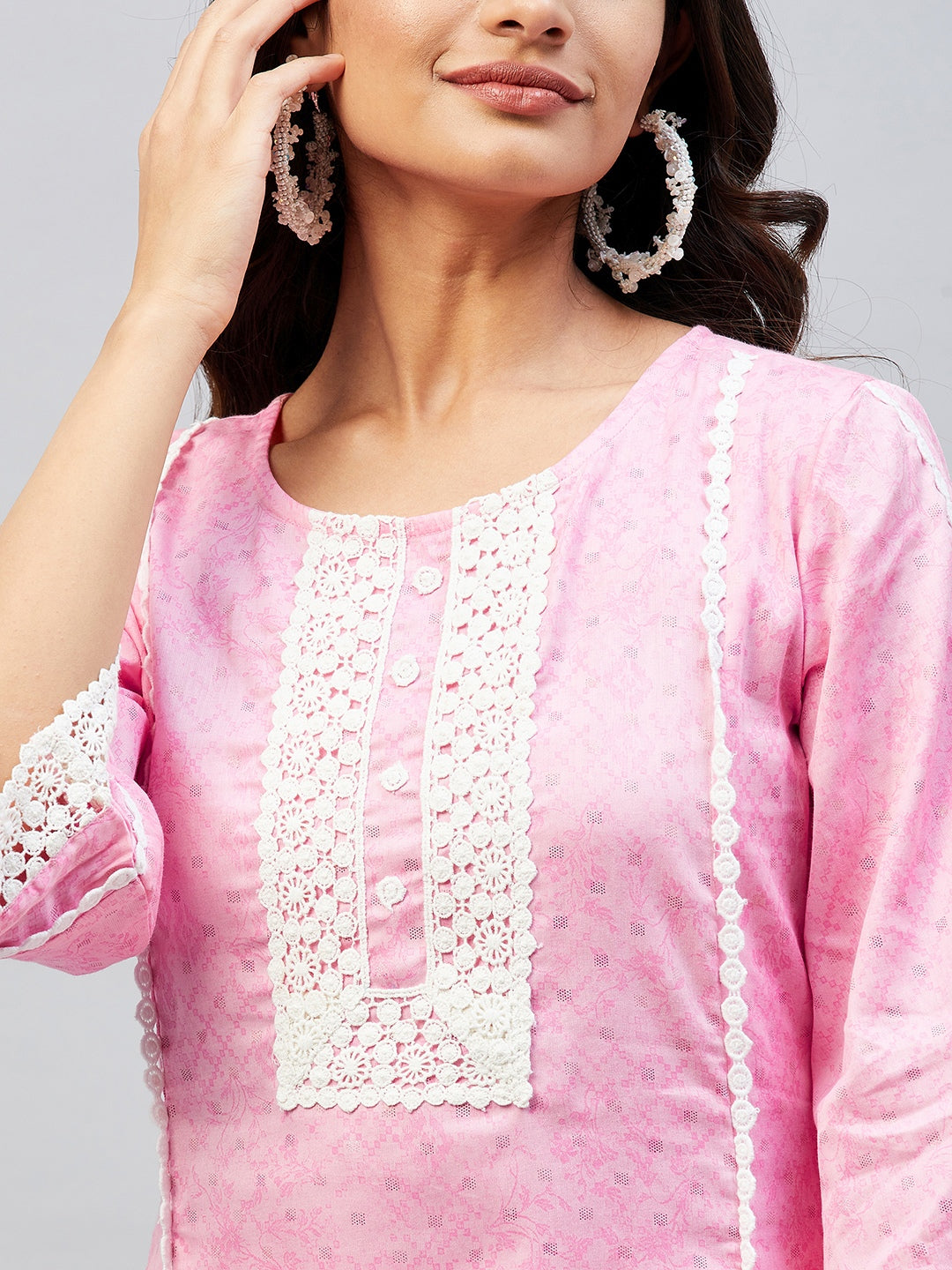 VERONICA PINK SUIT SET