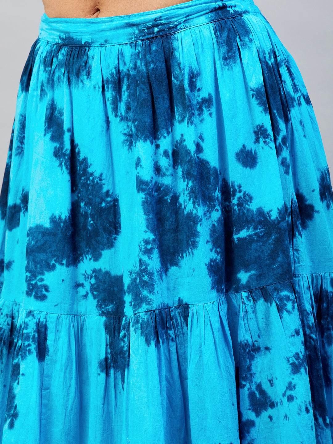 MAHIRA TOP & TIERED SKIRT SET
