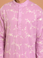 AAHELI SHIVAAY EMBROIDERED KURTA-PANT SET