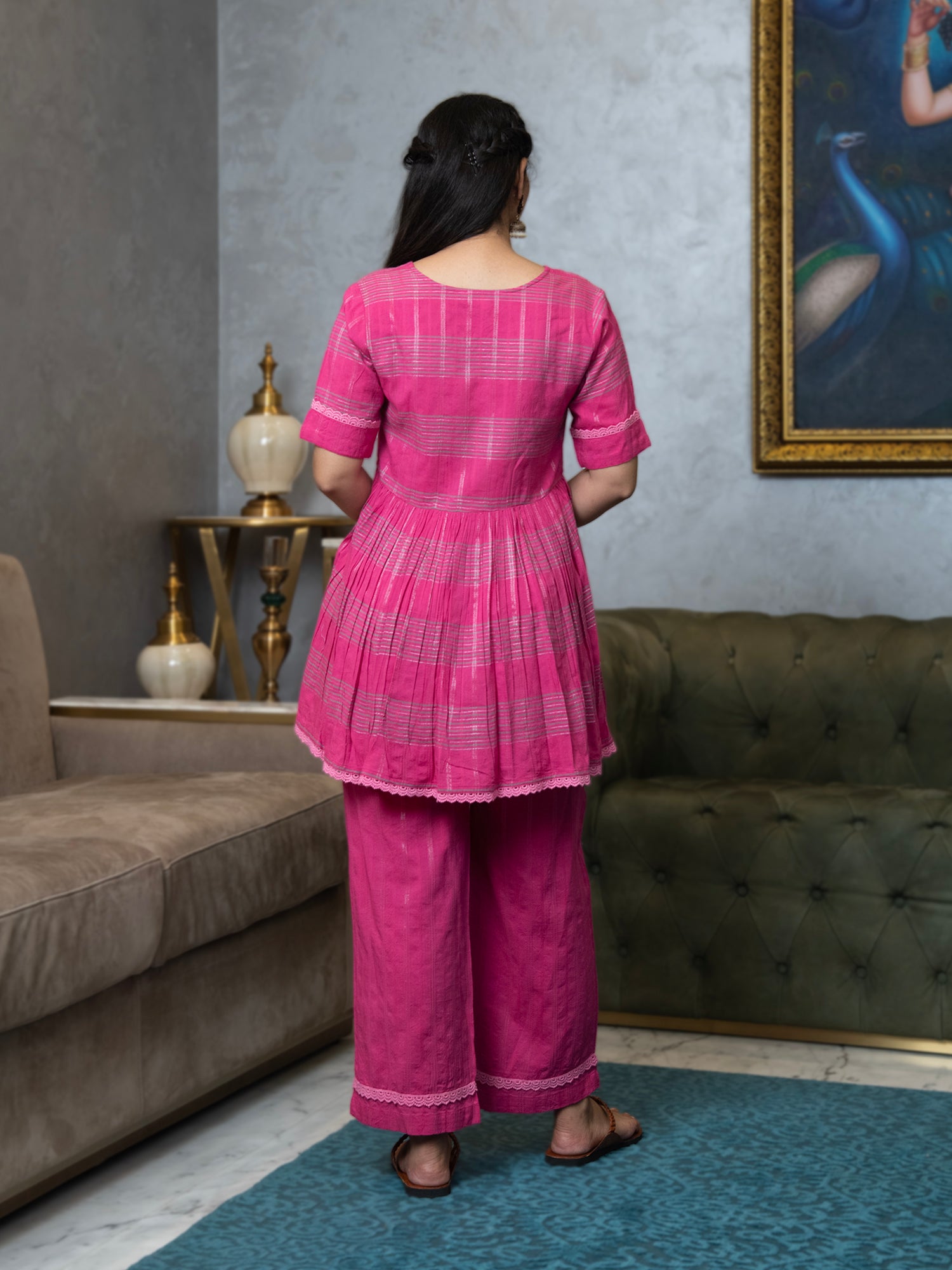 LUMINOUS PINK CO-ORD SET