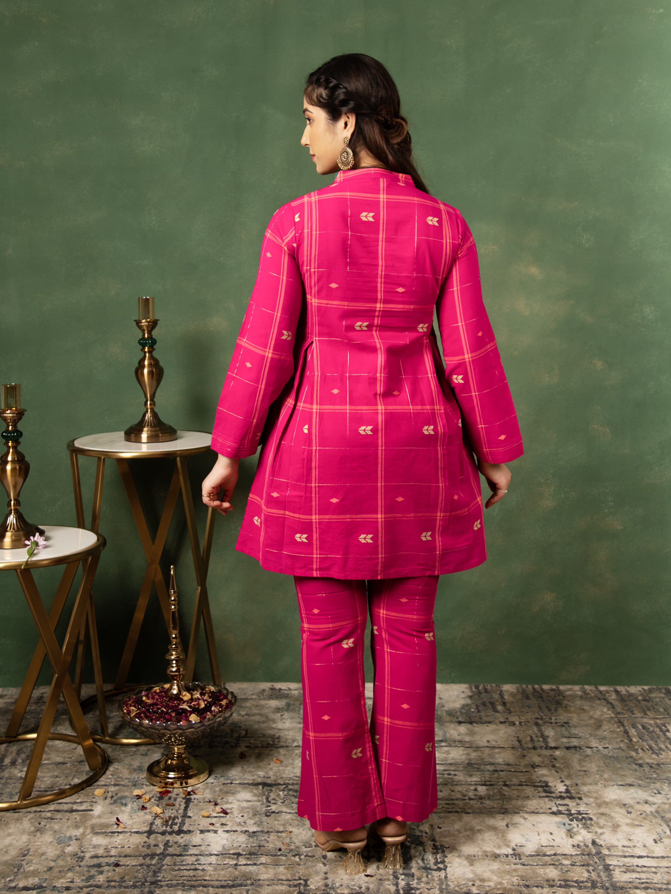 AMARA A-LINE KURTA & BOOTCUT PANTS SET