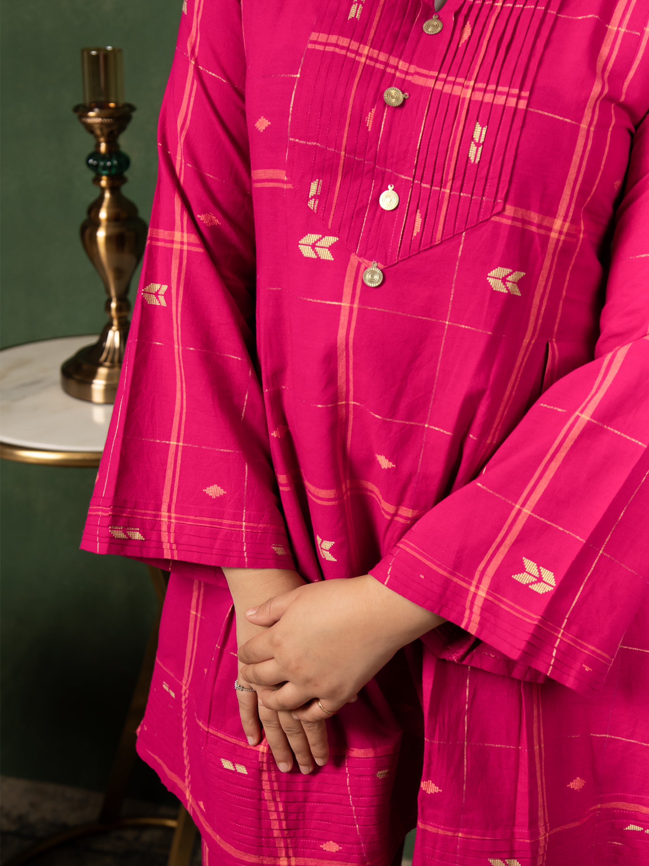 AMARA A-LINE KURTA & BOOTCUT PANTS SET