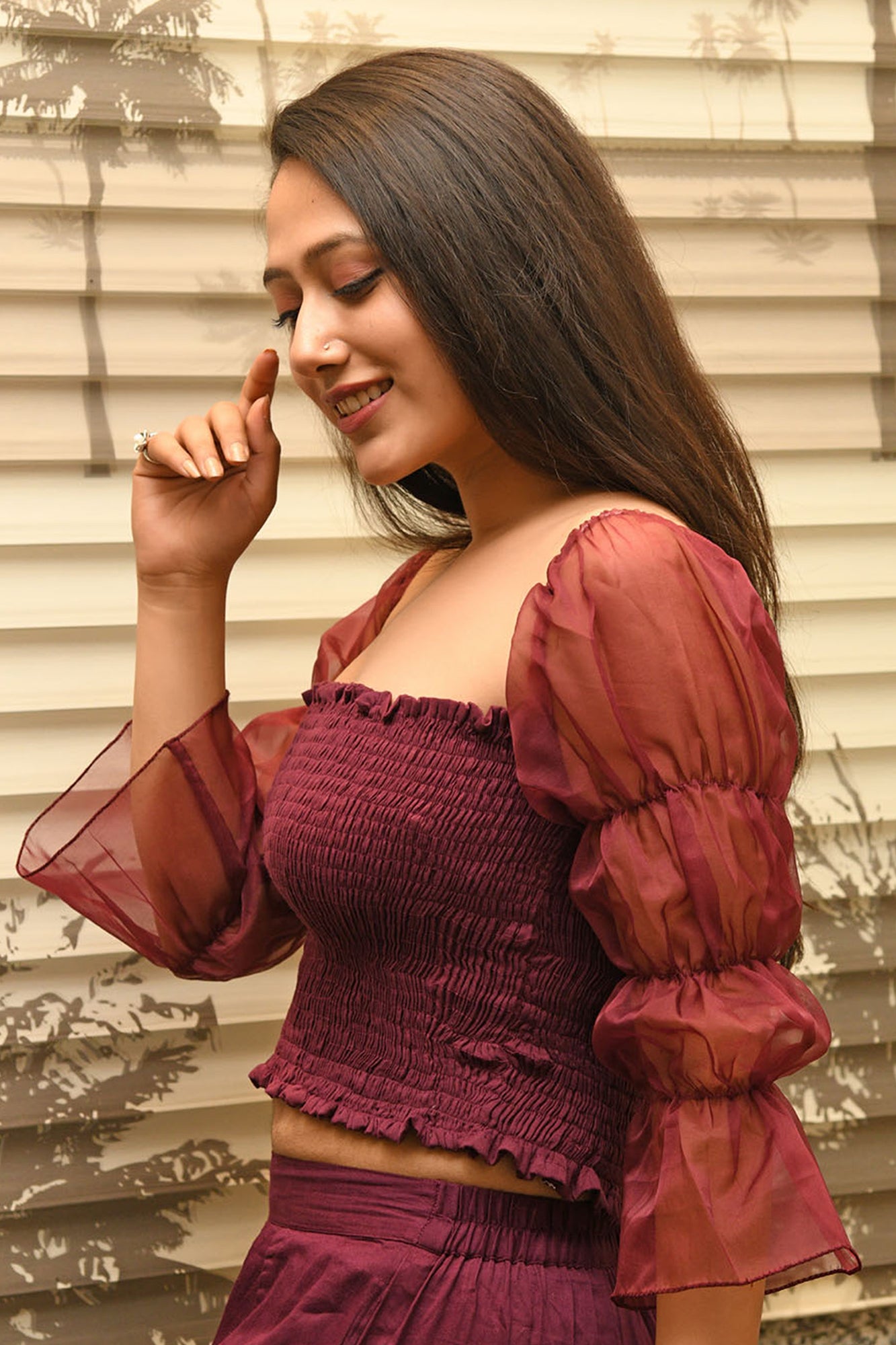 WINE CO-ORD SET