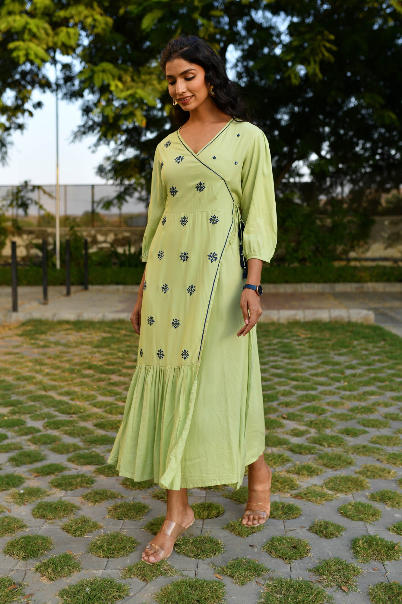 MAITRAYEE EMBROIDERED DRESS
